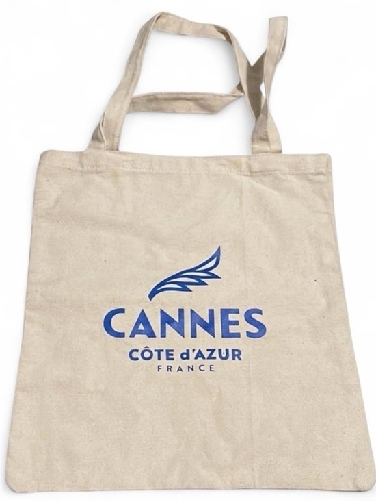 Handbags - NWOT Cannes Côte d'Azur Canvas Tote Bag